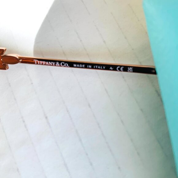 TIFFANY & CO Sophisticated Eyeglasses Crystal Embellishment  and Case - Picture 7 of 13